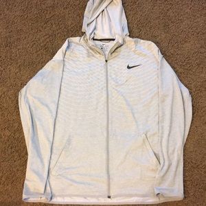 Nike zip up warm up